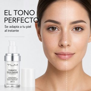 Base Adaptativa TLM SPF 15 | Se Ajusta a Tu Tono de Piel